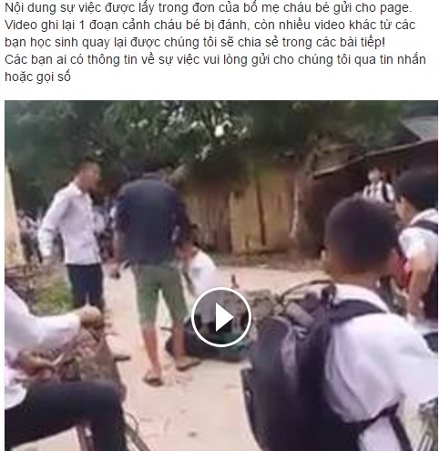 Nam sinh lop 8 tu tu sau khi bi danh, lam nhuc truoc ban be hinh anh 1