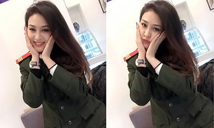 Nữ công an khiến cộng đồng mạng săn lùng thông tin vì quá xinh đẹp