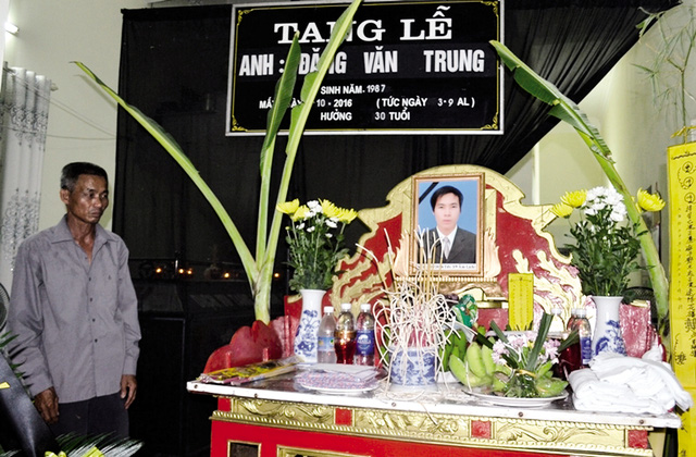 vu no taxi o quang ninh: noi dau xe long cua nguoi cha gia chay xe om - 1
