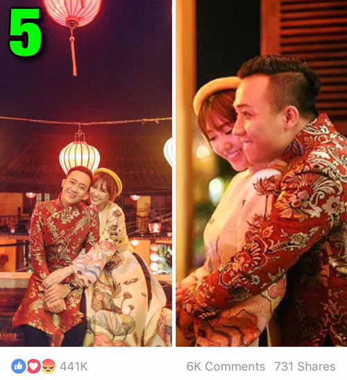 7 hình ảnh Trấn Thành tình tứ với bạn gái nhiều 