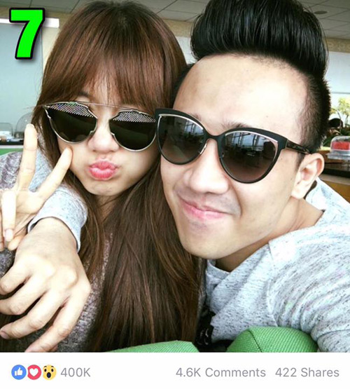 7 hình ảnh Trấn Thành tình tứ với bạn gái nhiều 