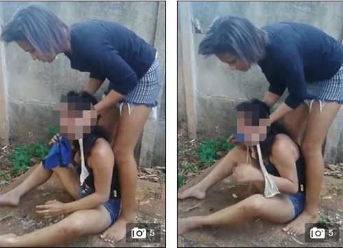 nhom nu sinh tuoi teen dao mo, tra tan tinh dich bang gay va dao rua suot 4 gio - 1