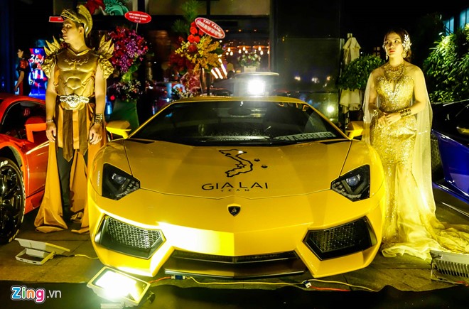 Dai tiec Lamborghini cua Minh Nhua o Sai Gon hinh anh 6