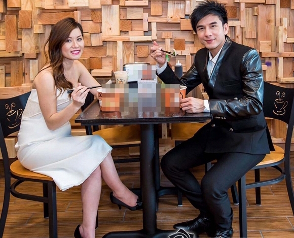 Hinh anh hanh phuc nhat sau ba nam dam cuoi cua Dan Truong va nu doanh nhan