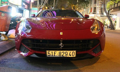 Cường Đô La mua siêu xe Ferrari F12 Berlinetta