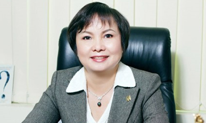 10 'bóng hồng' giàu nhất trên sàn chứng khoán