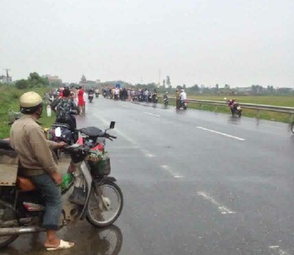 Hiện trường nơi xảy ra vụ án nghiêm trọng. Nguồn: FB Dương Bùi.