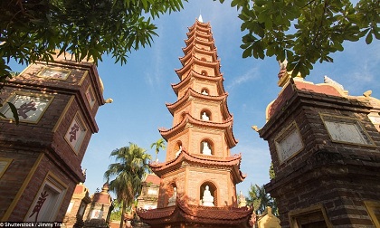 Chùa Trấn Quốc vào top những ngôi chùa đẹp nhất thế giới