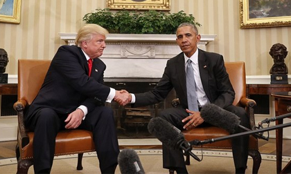 Cuộc gặp lịch sử 90 phút giữa Trump và Obama ở Nhà Trắng