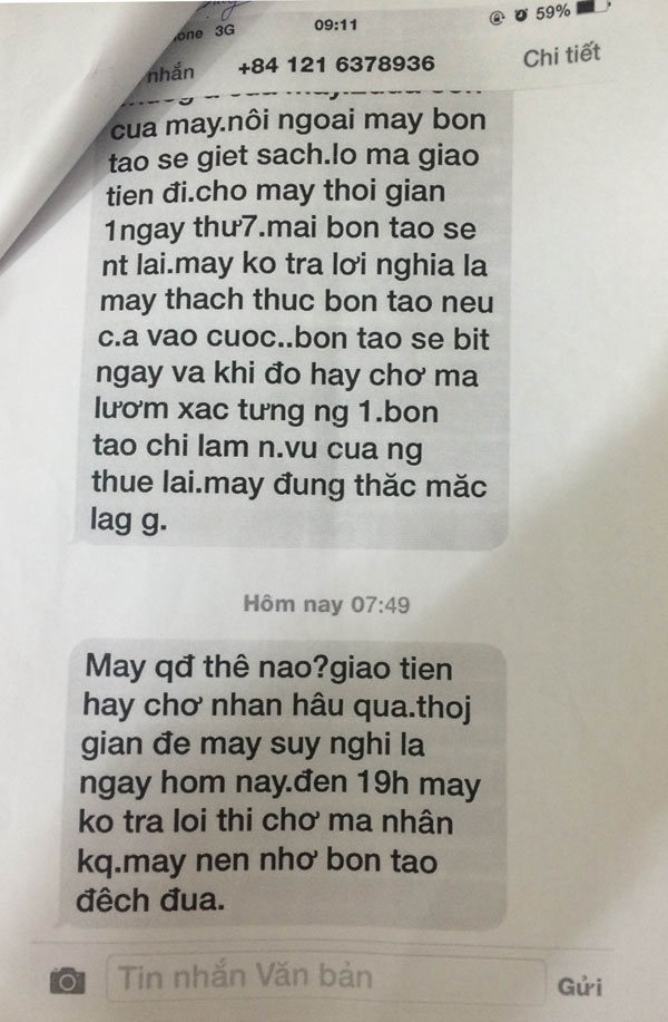 Tống tiền nữ chủ quán karaoke 1 tỉ để cá độ bóng đá