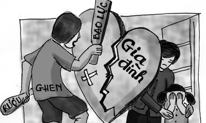 Chồng đánh vợ mới sinh tổn thương sọ não: ‘Hư’ thì phải ‘dạy’?