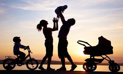 Sống đơn giản để luôn có một gia đình hạnh phúc