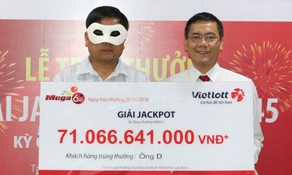 Khách hàng quê Quảng Ngãi là chủ nhân giải xổ số 71 tỷ đồng