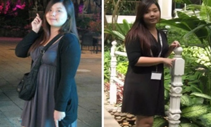 Cô nàng mập trở thành hot girl sau khi giảm gần 40 cân