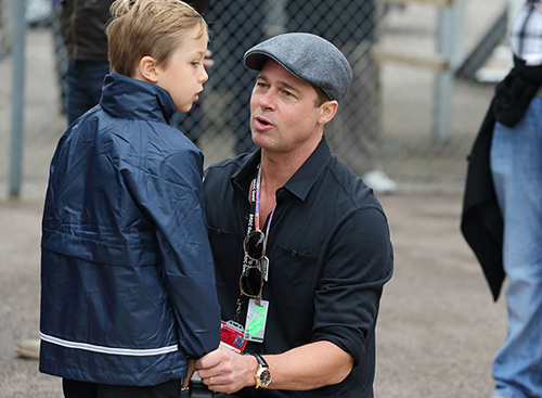 Brad Pitt lần đầu được gặp con sau vụ ly hôn 1