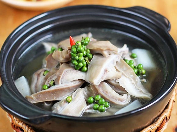 Các món ngon từ bao tử heo 1