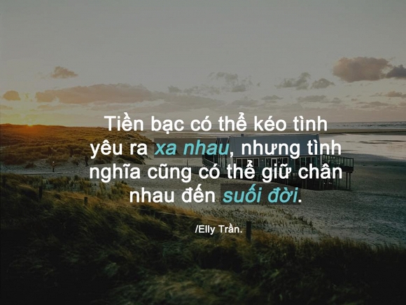 Câu nói tâm can của Elly Trần  3