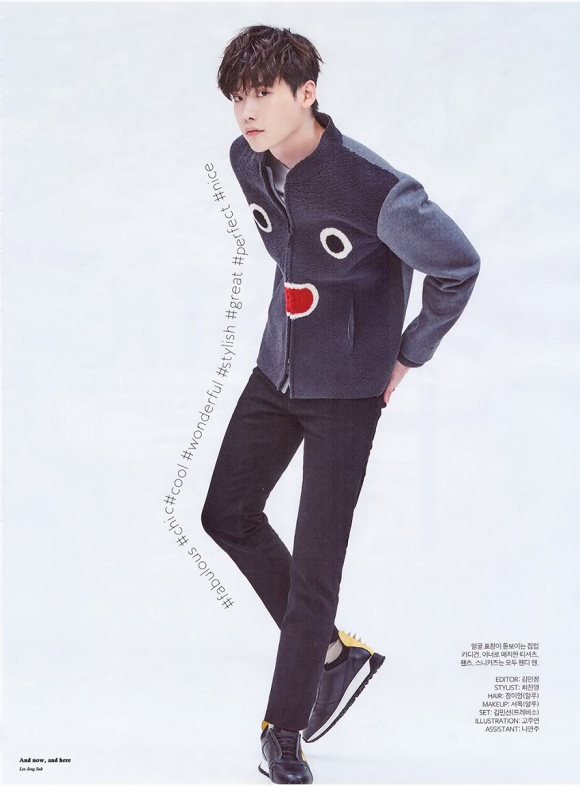 Lee Jong Suk khoe style thu sành điệu 3 Lee Jong Suk khoe style thu sành điệu 3