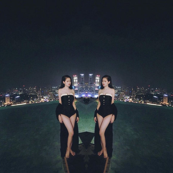 Tâm Tít du lịch ở Singapore 3