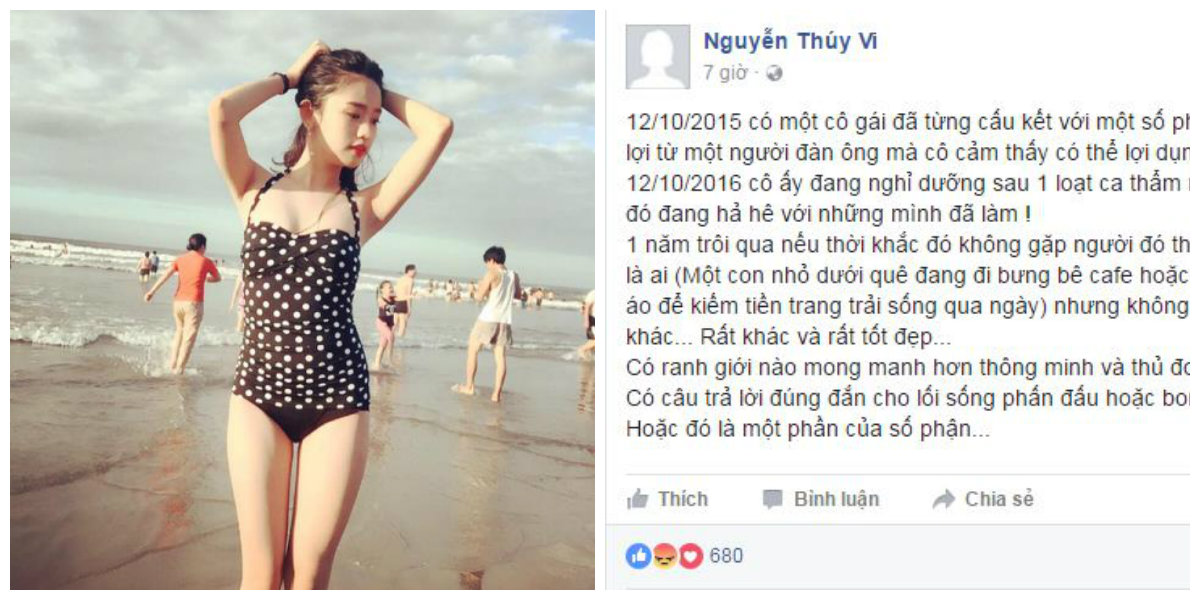 'Hotgirl Thúy Vi là nỗi ô nhục của chị em phụ nữ '