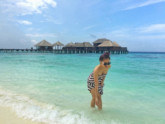 Sao Việt đi Maldives 4