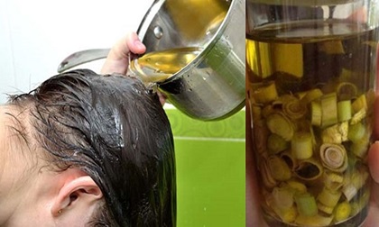 Chăm sóc tóc mùa đông bằng cây sả