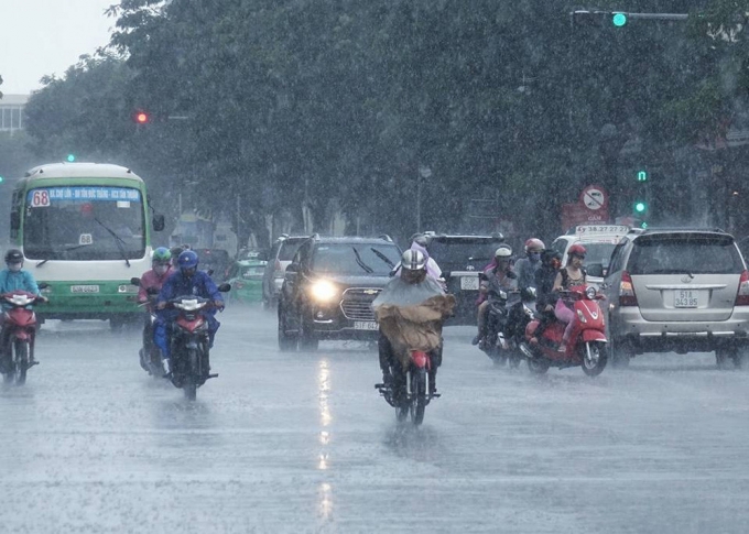 Trung Bộ do ảnh hưởng của khối không khí lạnh tăng cường sẽ có mưa lớn trên diện rộng. Ảnh minh họa.