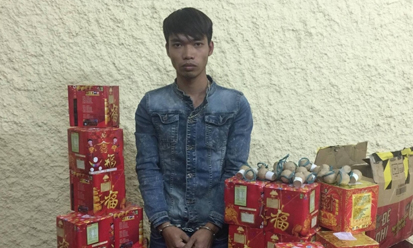 Bắc Giang: Khởi tố, bắt giữ các đối tượng tàng trữ, vận chuyển hơn 50kg pháo