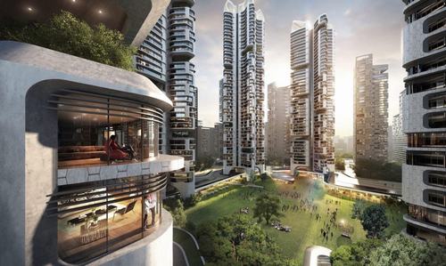 Dự án xây dựng “khu vườn tháp” sang trọng giữa lòng thành phố Seoul
