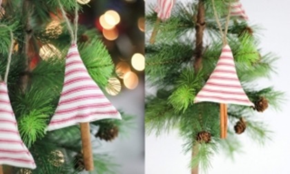 Cách làm đồ trang trí cây thông Noel đơn giản mà xinh
