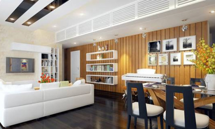 Thư giãn với nhà ngập tràn màu sắc mộc tự nhiên