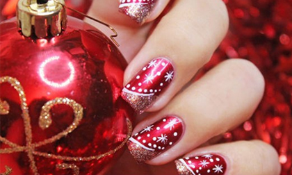 7 mẫu nail đẹp trong tiệc giáng sinh bạn nên thử