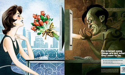 Nhận trái đắng vì cuộc tình ảo trên mạng xã hội