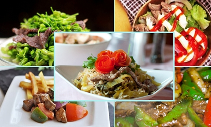 5 món ngon bổ dưỡng, đơn giản chế biến từ thịt bò