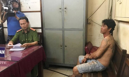 Nhậu say chém người, chém luôn cả công an
