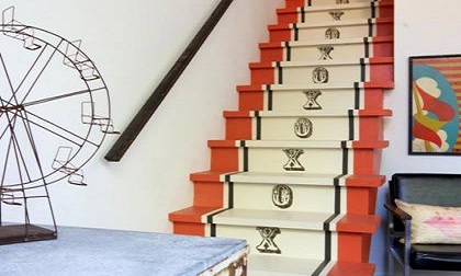Trang trí cầu thang bằng những ý tưởng độc đáo