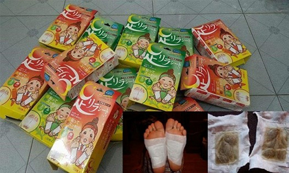 Cảnh báo độc hại đến từ miếng dán thải độc
