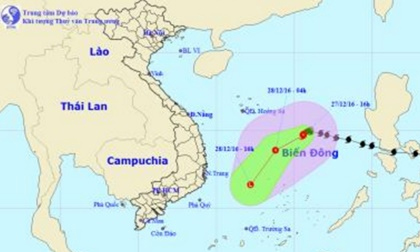 Bão Nock-ten đi vào biển Đông, trở thành cơn bão số 10 trong năm nay