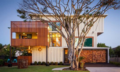 Những mảng không gian xinh xắn từ ngôi nhà container