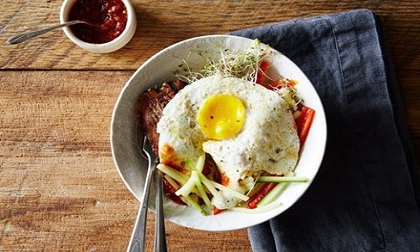 Cách làm cơm trộn bibimbap của Hàn Quốc