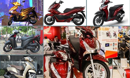 Bảng giá xe máy Honda tết Đinh Dậu 2017