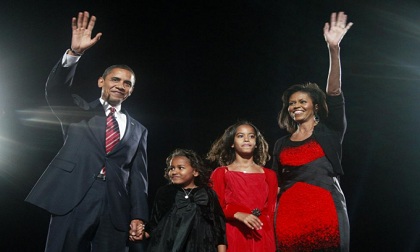 Chùm ảnh: Khoảnh khắc đáng nhớ của gia đình ông Obama
