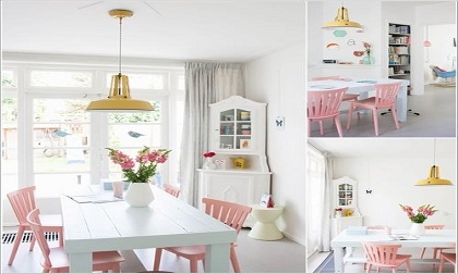 15 ý tưởng thiết kế phòng ăn độc đáo