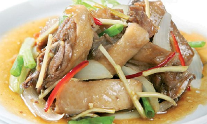 Cách làm món vịt xào tỏi dậy mùi thơm ngon