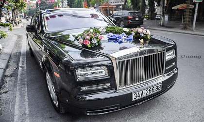 Hé lộ thân thế khủng của đại gia Hải Dương dùng Rolls-Royce Phantom làm xe hoa