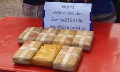 Vận chuyển 41.000 viên ma tuý qua biên giới