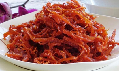 Cách làm mực tẩm nước sốt chua cay