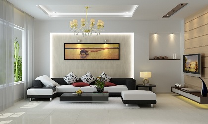 Cách làm mới phòng khách ít tốn kém