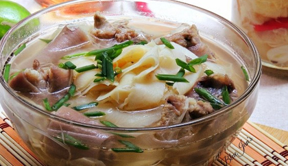 Những món ngon từ măng khô cho ngày Tết thêm vị