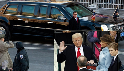 Tổng thống Donal Trump sử dụng siêu xe gì?